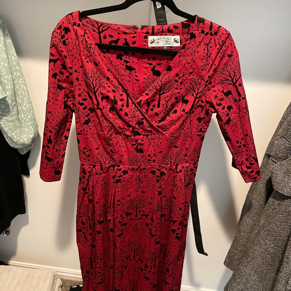 Hell Bunny Vixen Woodland Creatures Print Size M